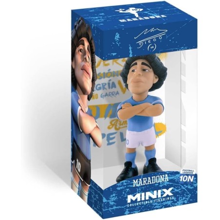 Figura Minix Maradona Sky Blue 12 Cm