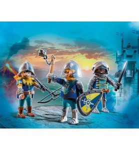 Playmobil Set De 3 Caballeros De Novelmore