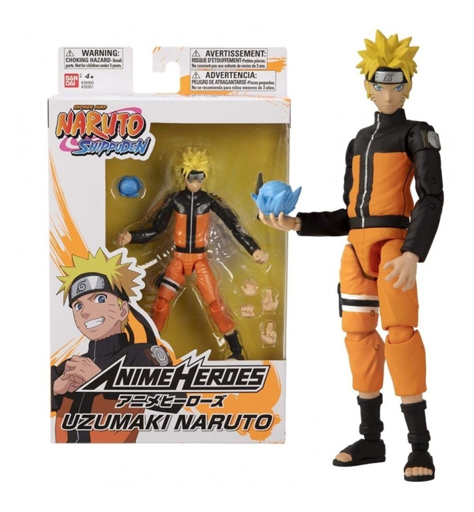 Figura Bandai Anime Heroes Naruto -  Naruto