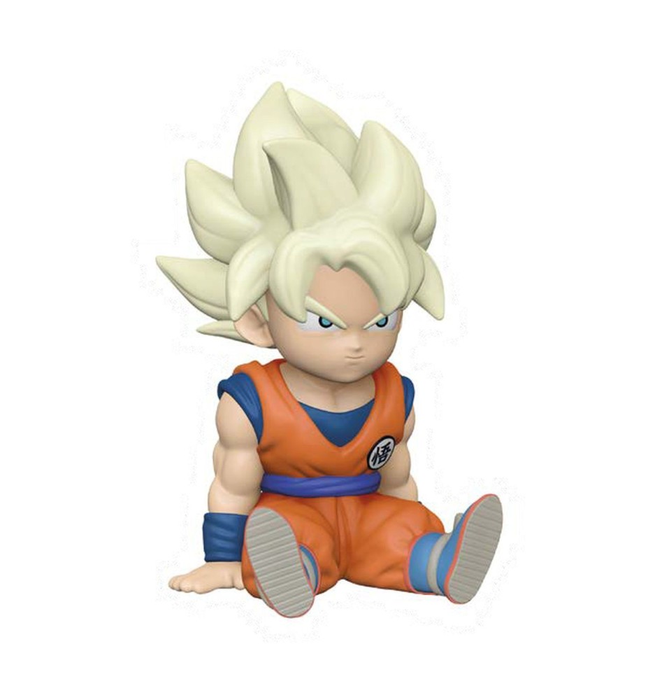 Figura Hucha Plastoy Dragon Ball Super Saiyan Son Goku