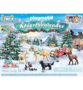 Playmobil Calendario De Adviento -  Paseo En Trineo