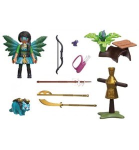 Playmobil Starter Pack Knight Fairy Con Mapache