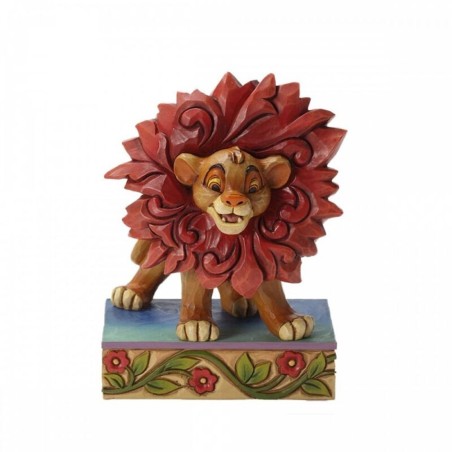 Figura Decorativa Enesco Disney El Rey Leon Simba