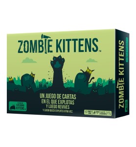 Juego De Mesa Exploding Kittens Zombie Kittens Edad Recomendada 7 Años