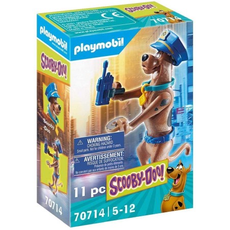 Playmobil Scooby - Doo! Figura Coleccionable Policia