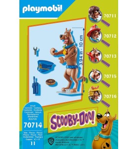 Playmobil Scooby - Doo! Figura Coleccionable Policia