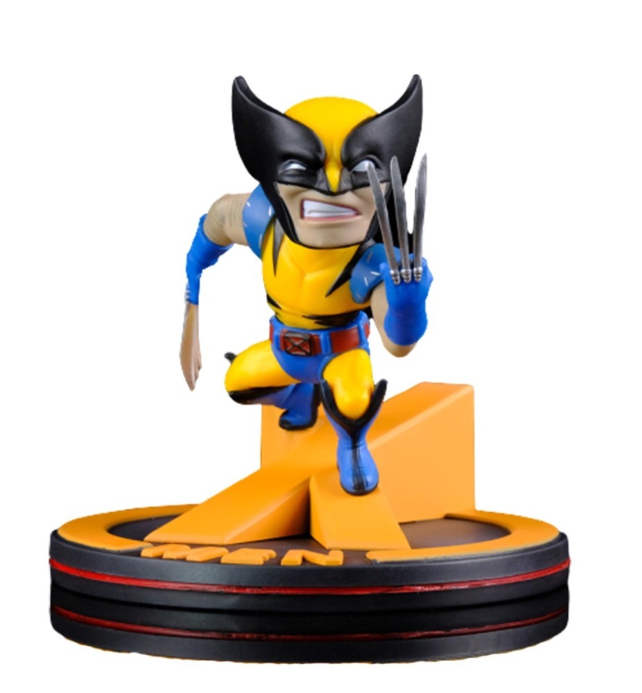 Figura Quantum Mechanix Marvel X - Men Wolverine 10 Cm Q - Fig Diorama