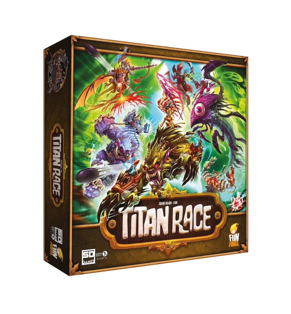 Juego De Mesa Titan Race Pegi 8