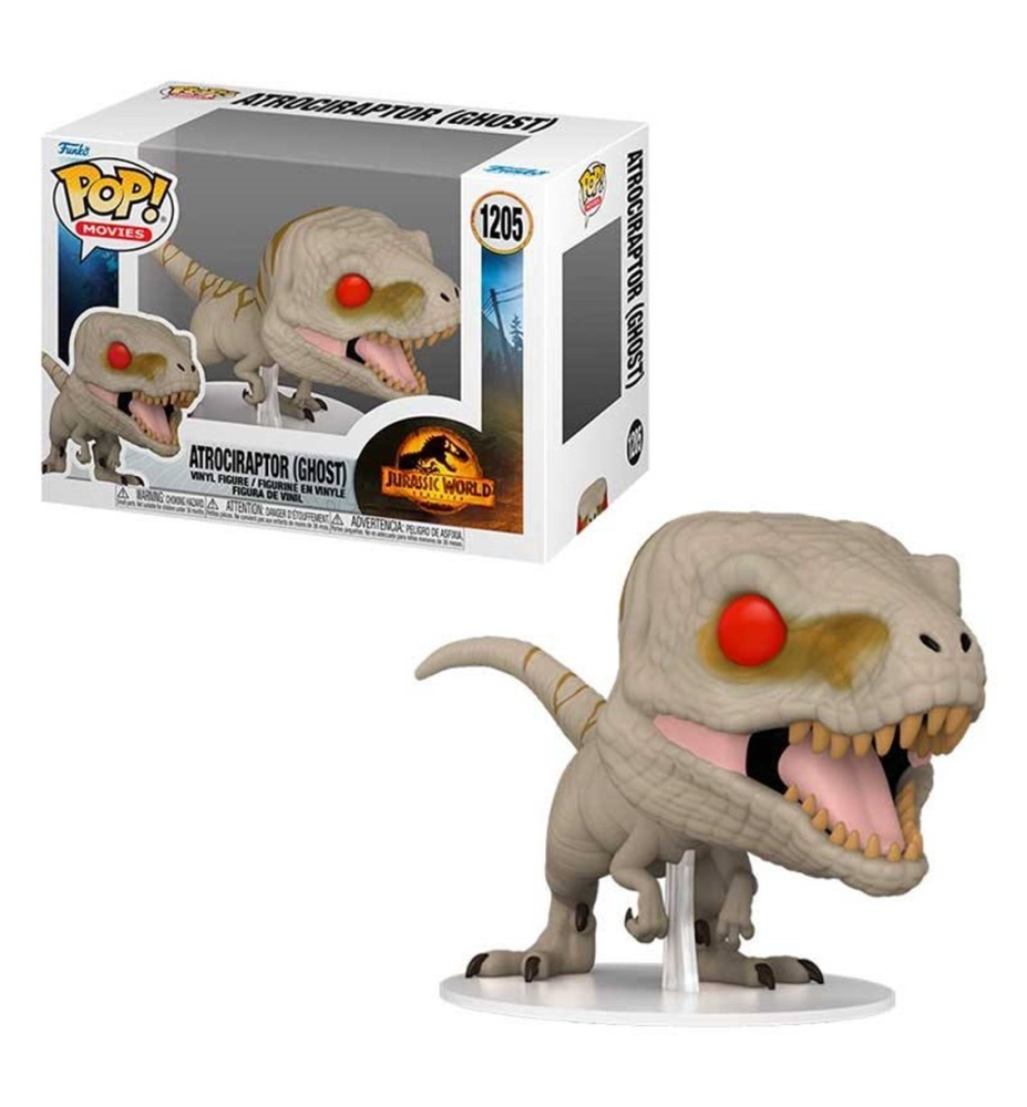 Funko Pop Cine Jurassic Park Jurassic World 3 Atrociraptor (ghost)