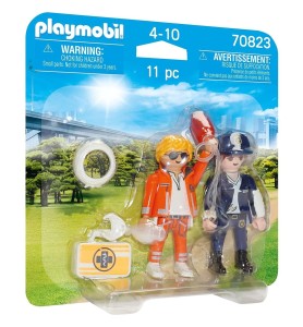 Playmobil Duo Pack Doctor Y Policia