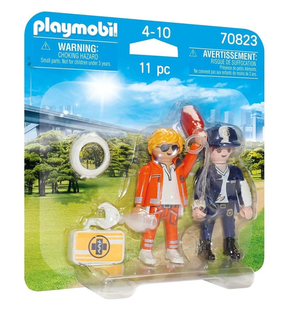 Playmobil Duo Pack Doctor Y Policia