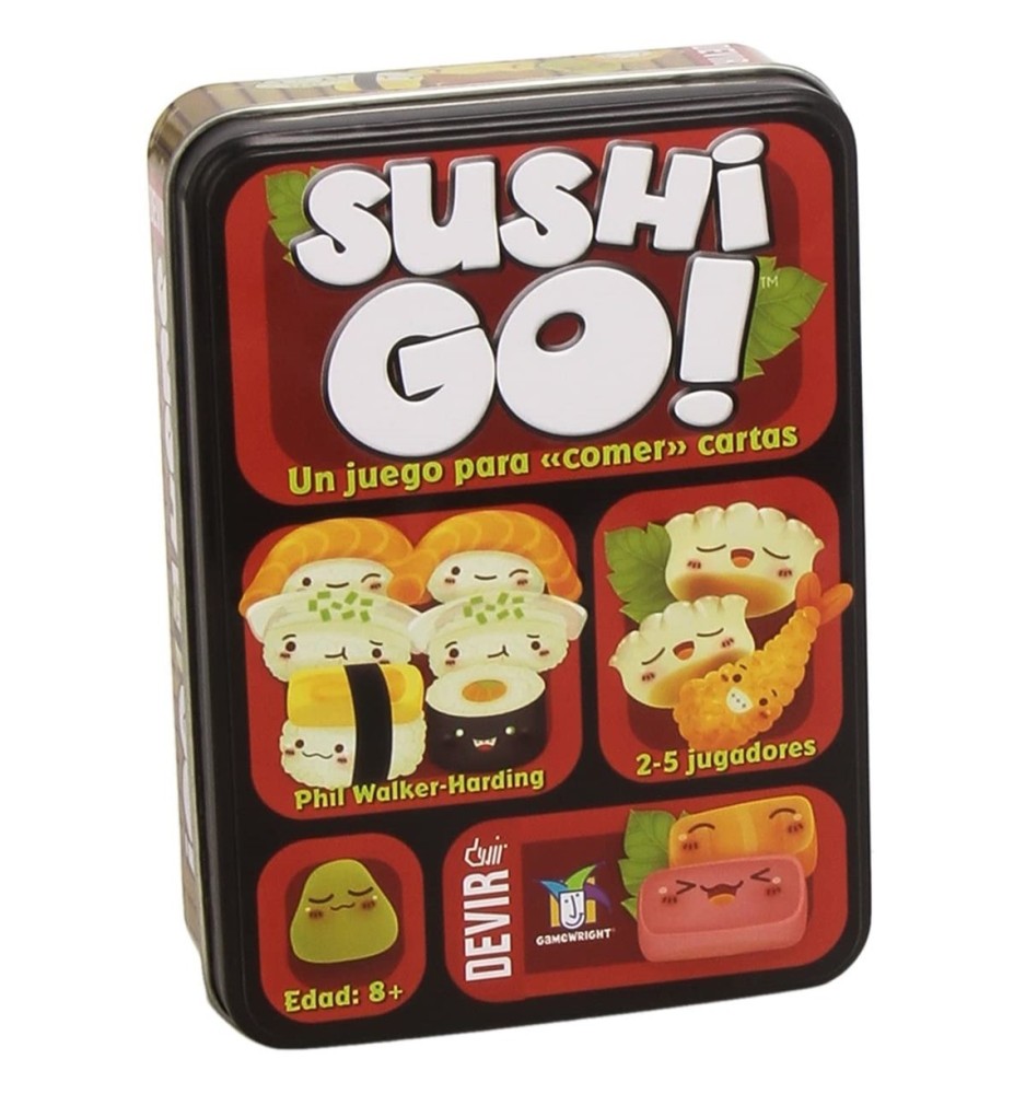 Juego De Mesa Devir Sushi Go Pegi 10