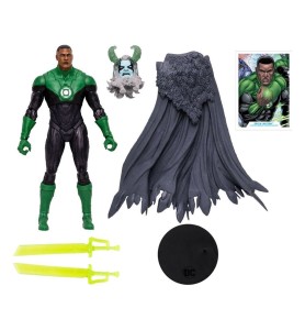 Figura Mcfarlane Toys DC Multiverse Build A John Stewart Linterna Verde Endless Winter