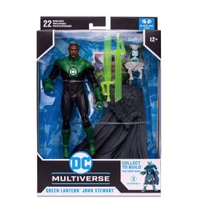 Figura Mcfarlane Toys DC Multiverse Build A John Stewart Linterna Verde Endless Winter