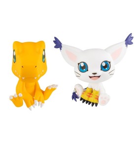 Figuras Megahouse Digimon Lookup Pack Agumon & Tailmon