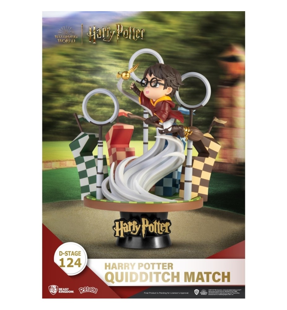 Figura Beast Kingdom Dstage Harry Potter Partido De Quidditch