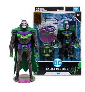 Figura Mcfarlane Toys DC Multiverse 7in -  Batman (batman: White Knight)(jokerized)(gold Label)