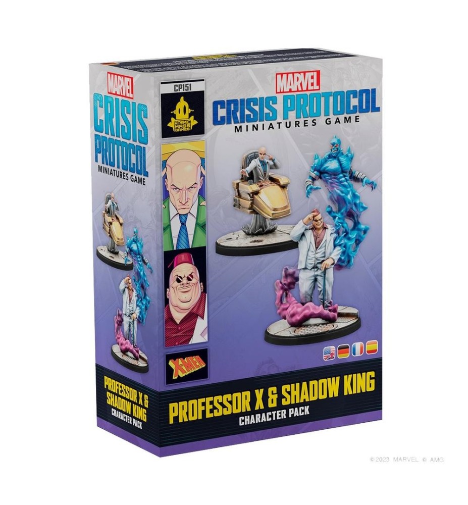 Juego De Mesa Marvel Crisis Protocol Professor X & Shadow King Edad Recomendada 14 Años