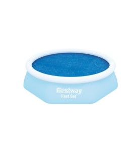 Bestway 58060 -  Cobertor Solar Azul Para Piscinas De 8' X 26" - 2.44m X 66 Cm