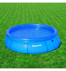 Bestway 58060 -  Cobertor Solar Azul Para Piscinas De 8' X 26" - 2.44m X 66 Cm