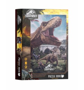 Puzle 1000 Póster Compo Rex Jurassic World