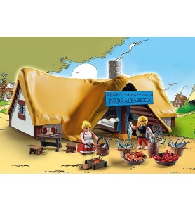 Playmobil Asterix: La Cabaña De Ordenalfabetix