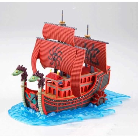 Replica Bandai Hobby One Piece Grand Ship Collection Nine Snake Kuja Pirate Ship Model Kit