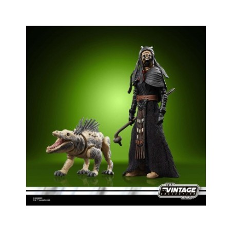 Figura Hasbro Star Wars Coleccion Vintage -  Tusken & Massiff