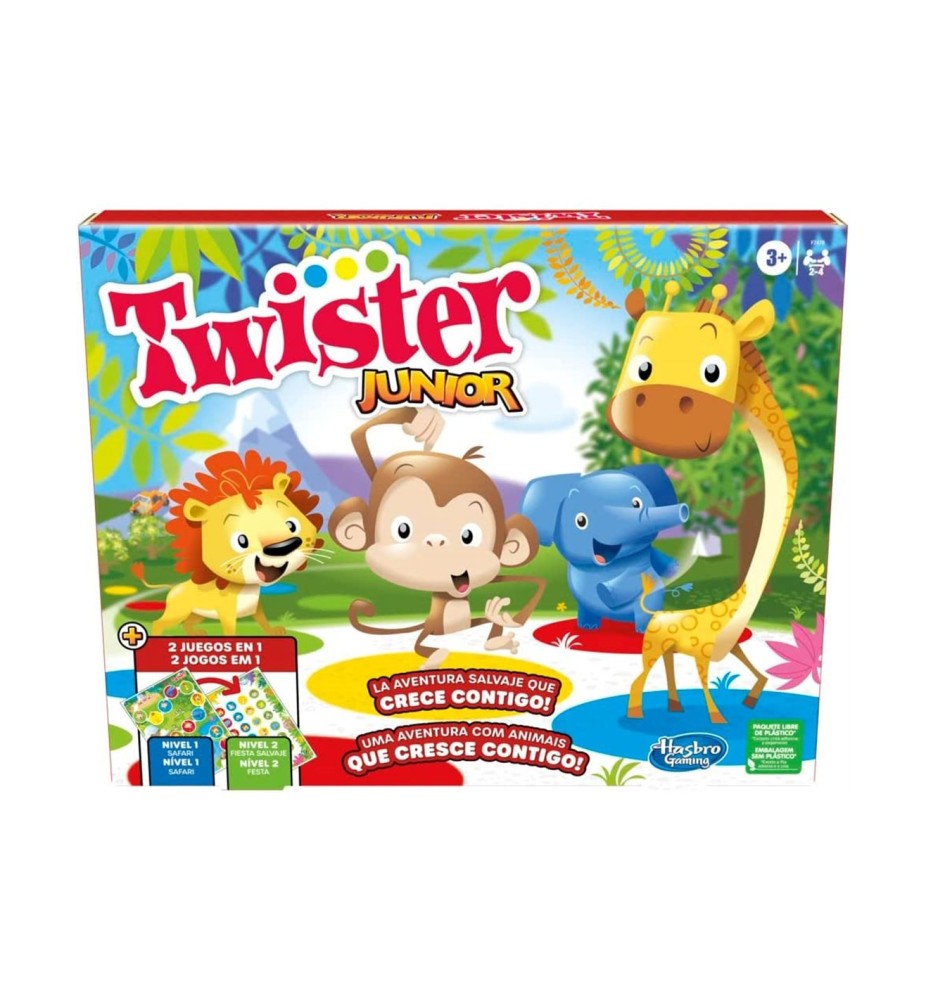 Juego Hasbro Twister Junior -  Versión Multilingüe