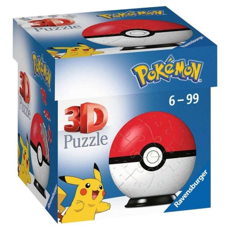 Puzzle 3d Ravensburger Pokémon Pokeball Classic