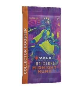 Juego De Cartas Collector Booster Wizards Of The Coast Magic The Gathering Midnight Hunt 12 Sobres Ingles