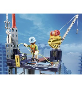 Playmobil  Starter Pack Construccion Con Grua