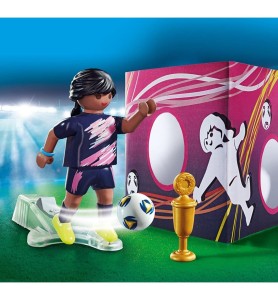 Playmobil Special Plus Futbolista Con Muro De Gol