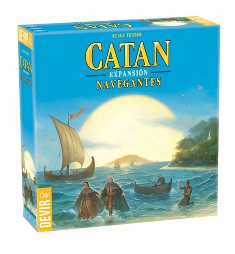 Juego De Mesa Devir Catan Navegantes De Catan 4 Jugadores Pegi 8