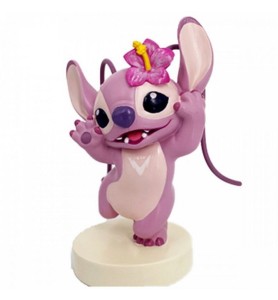 Figura Enesco Disney Lilo Y Stitch -  Angel Con Flor