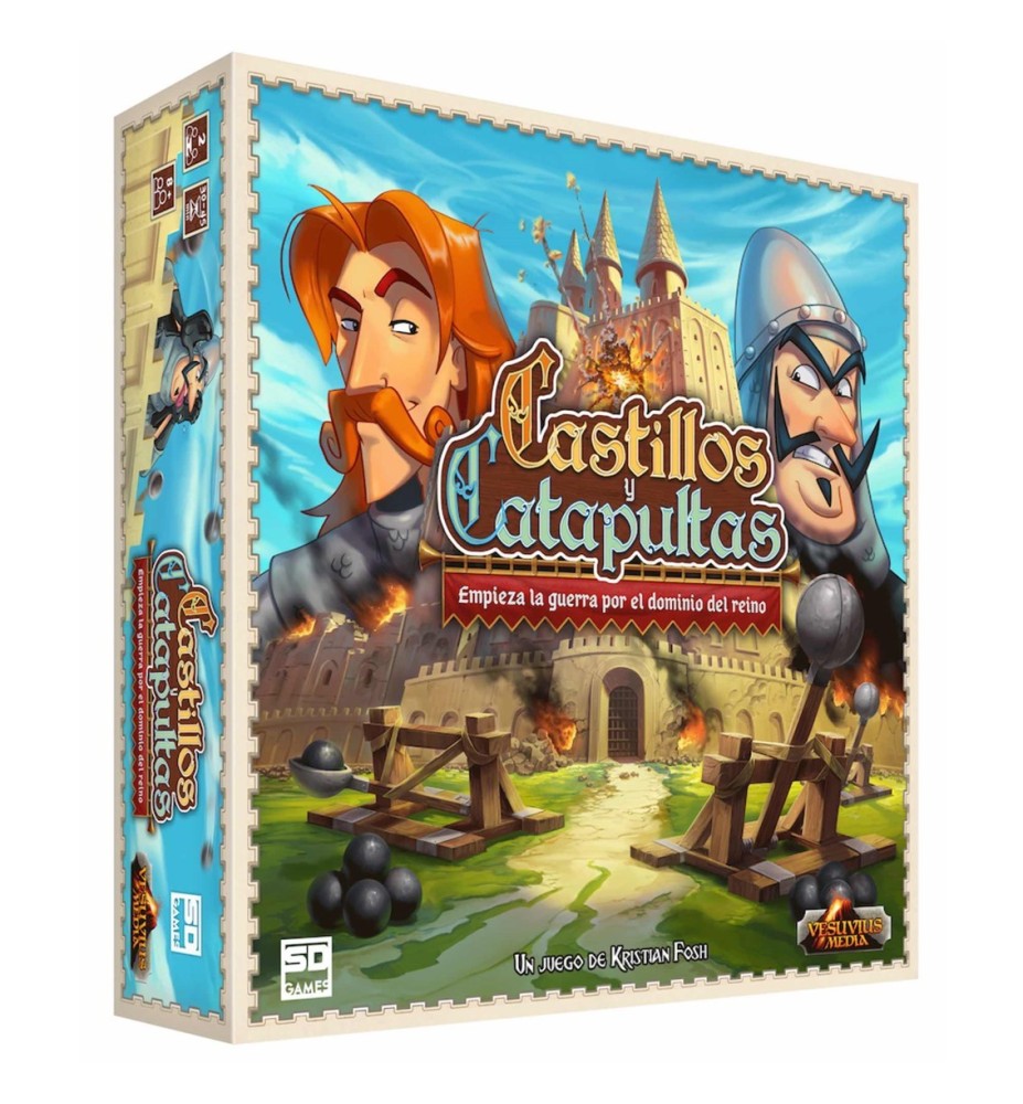 Juego De Mesa Castillos Y Catapultas Pegi 8