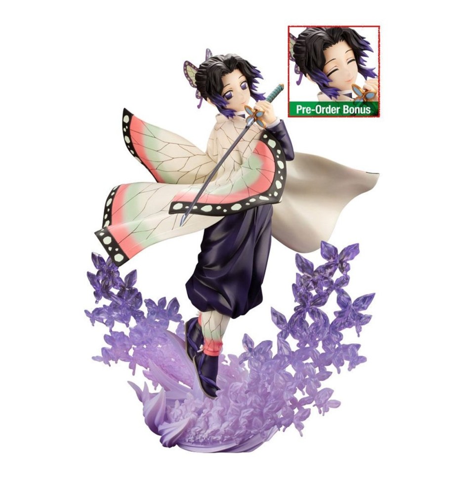 Figura Kotobukiya Demon Slayer Kimetsu No Yaiba Artfxj Shinobu Kocho 25 Cm