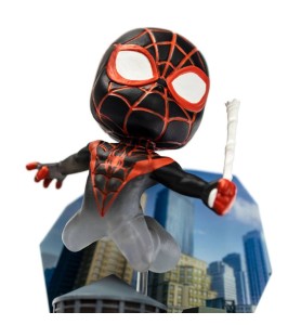 Figura Mini Diorama Superama The Loyal Subjects Spider Man (mini Morales) Con Efecto Camuflaje