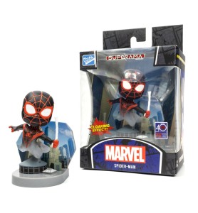 Figura Mini Diorama Superama The Loyal Subjects Spider Man (mini Morales) Con Efecto Camuflaje