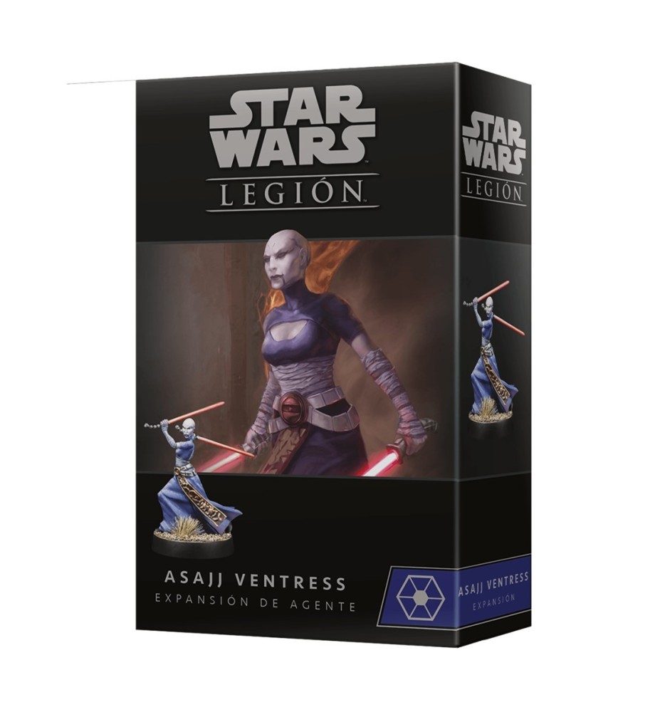 Juego De Mesa Star Wars Legion Asajj Ventress Edad Recomendada 14 Años