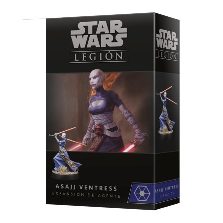 Juego De Mesa Star Wars Legion Asajj Ventress Edad Recomendada 14 Años