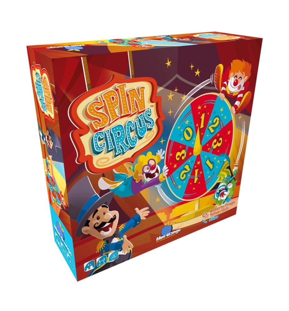 Juego De Mesa Spin Circus Edad Recomendada 4 Años