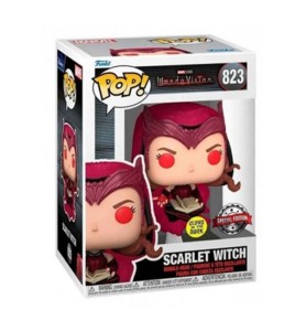 Funko Pop Marvel Wandavision Glows Scarlet Witch 62345