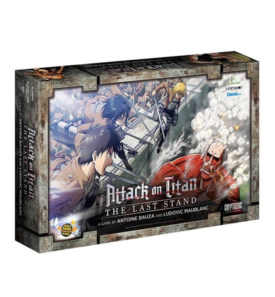 Juego De Mesa Attack On Titan The Last Stand Edad Recomendada 14 Años (ingles)