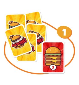 Juego De Mesa Bizak Burger Boom