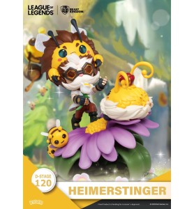 Set De 2 Figuras Beast Kingdom Dstage League Of Legends Nunu Beelump Y Heimerstinger