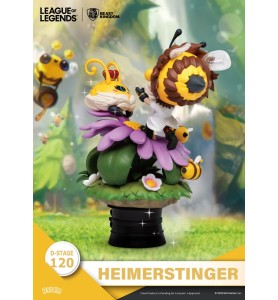 Set De 2 Figuras Beast Kingdom Dstage League Of Legends Nunu Beelump Y Heimerstinger