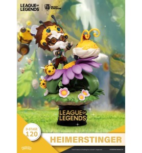 Set De 2 Figuras Beast Kingdom Dstage League Of Legends Nunu Beelump Y Heimerstinger