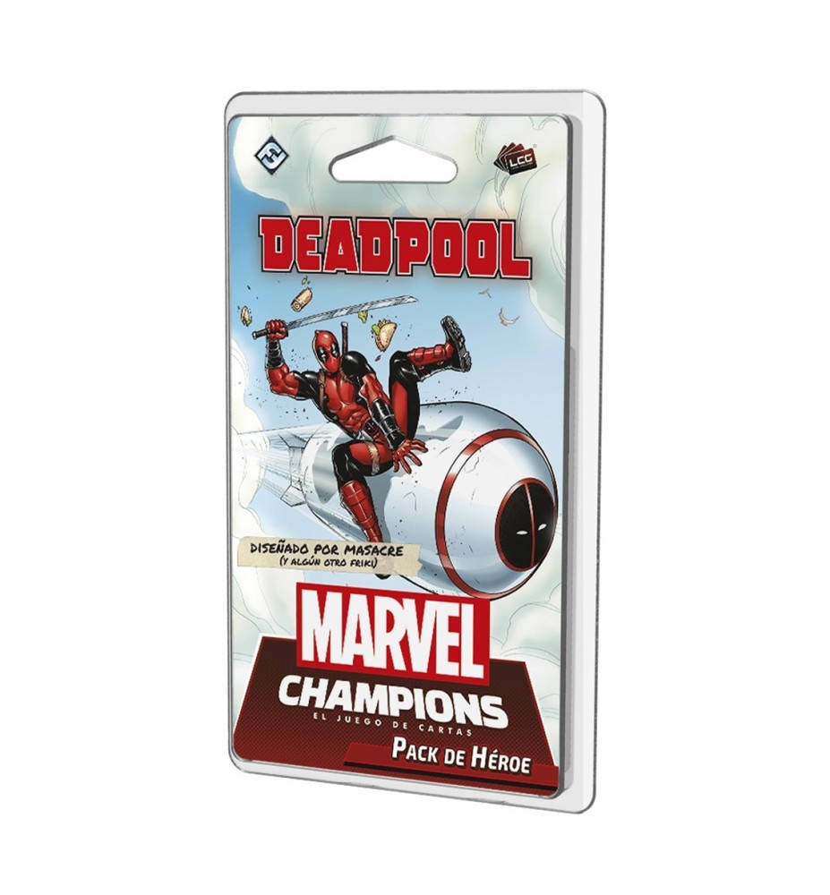 Juego De Mesa Marvel Champions Deadpool Expanded Edad Recomendada 14 Años