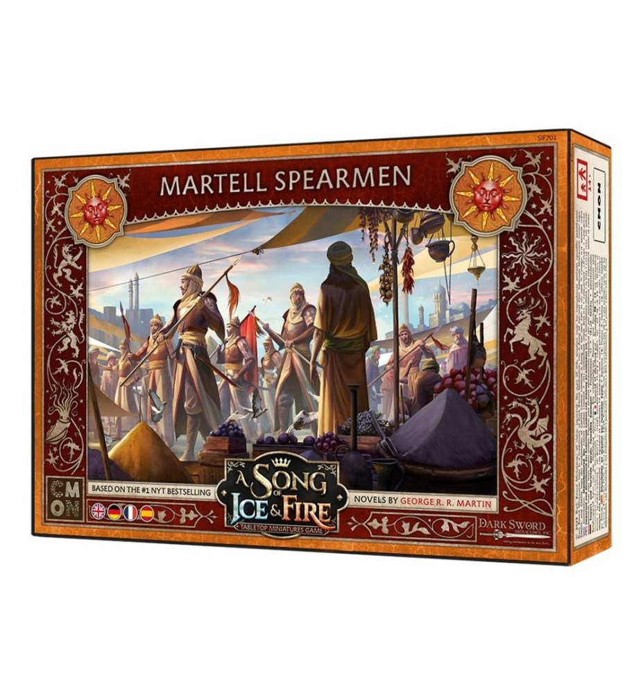 Juego De Mesa Cancion De Hielo Y Fuego Lanceros Martell Edad Recomendada 14 Años